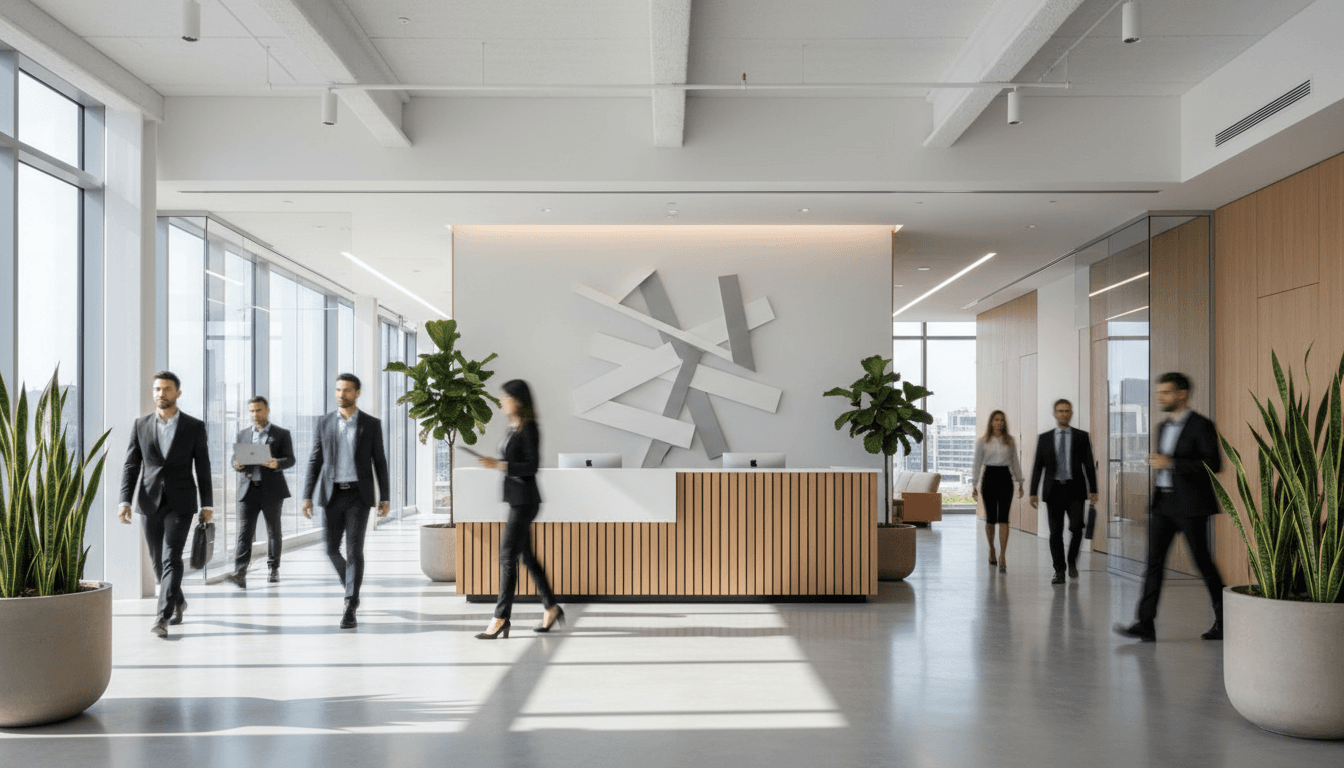 Professional office building exterior